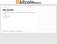 Tablet Screenshot of bitcoindobrasil.com